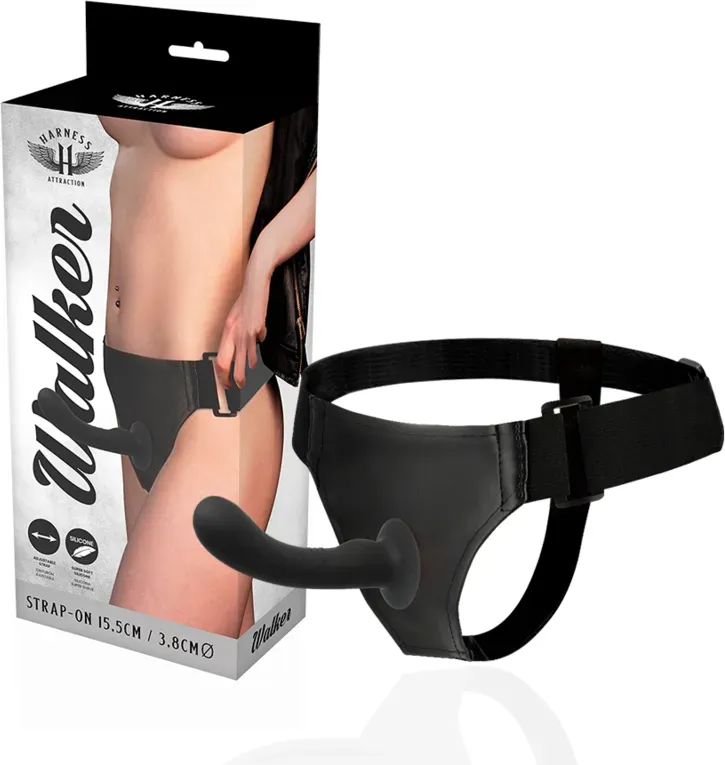 HARNESS ATTRACTION - RNES SILIKON WALKER G-SPOT 15.5 CM -O- 3.8 CM