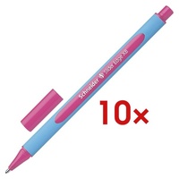 10x Kugelschreiber »Slider Edge XB« 1522 pink, Schneider