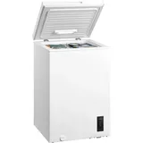 Hanseatic Gefriertruhe »HGT8550EE«, 85 cm hoch, 54,5 cm breit, Schnelleinfrierfunktion weiß