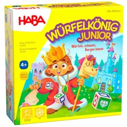 HABA Kinderspiel Würfelkönig Junior