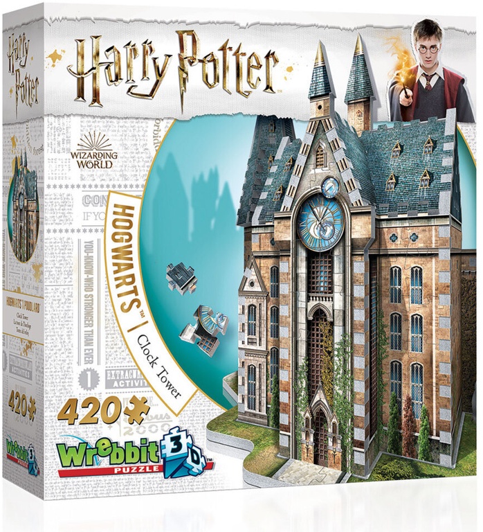 Folkmanis - Wrebbit Puzzle 3D - Harry Potter Hogwarts Clock Tower (Puzzle)