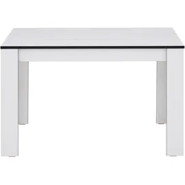 Home Affaire Esstisch HOME AFFAIRE "Bergamo Küchentisch", weiß (weiß, weiß), B:120cm H:75cm T:80cm, Tische, Esstisch, pflegeleichter Esstisch, erhältlich in 3 Größen, 140 cm ausziehbar