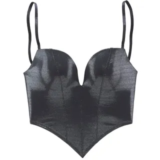 VIVANCE Corsage Damen schwarz-metallic Gr.90 Cup B