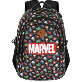 Karactermania Marvel The Avengers Chibi Plus Running Rucksack - Black - One Size