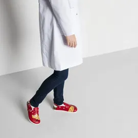 Birkenstock Clog Kay Superlauf, Birko-Flor, Cat Red, schmal, Größe 42