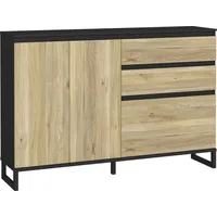 Forte Schuhschrank FORTE "Quayle", braun (schwarz, braun), B:150,1cm H:99,3cm
