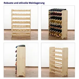 Proregal Weinregal 87,2 x 63,2 x 26,5 cm Natur