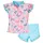 Playshoes Mädchen Zweiteiler Schwimmshirt-Set, Rosa Schmetterlinge, 86-92