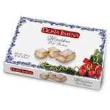 Doña Jimena – HOJALDRES, Puff Pastries Doña Jimena 250g | Typisch andalusische Süßigkeiten in höchster Qualität| Packung mit traditionell hergestelltem Blätterteiggebäck