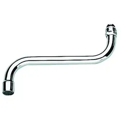 Grohe Rohrauslauf 13051 Ausladung 200mm schwenkbar M22x1 chrom, 13051000 13051000