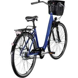 Zündapp Z700 28 Zoll RH 46 cm Damen blau inkl. Korb