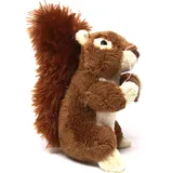Cornelissen - Kuscheltier - Eichhörnchen, 16 cm - braun,