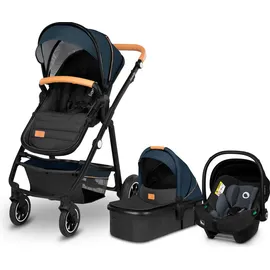 lionelo Amber 3 in 1 blue navy