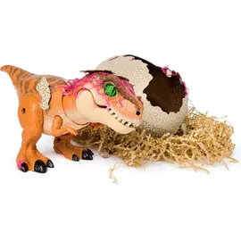 Spin Master Primal Hatch - Interaktiver T-Rex im Ei, Spielfigur, mehrfarbig, 31 cm