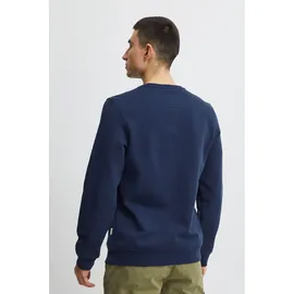 Blend Longpullover BLEND "Sweatshirt BHSweatshirt", Herren, Gr. M, blau (marineblaus), Obermaterial: 50% Baumwolle CO. 50% Polyester PES., Sweatshirts Longpullover