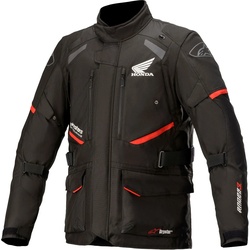 Alpinestars Andes V3 Honda, Textiljacke Drystar - Schwarz/Rot - 3XL