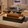 stilvora Couchtisch Schwarz MDF 90 x 41 x 55 cm