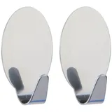 Wenko Maxi-Haken Edelstahl glänzend 2er-Set