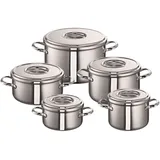 Schulte-Ufer Romana i Topf-Set 5-tlg. 3 x Fleischtopf + 2 x Bratentopf