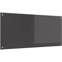 vidaXL Küchenrückwand Dunkelgrau 110 x 50 cm