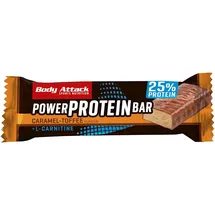 Body Attack Power Protein Bar Caramel Toffee Riegel 24 x 35 g