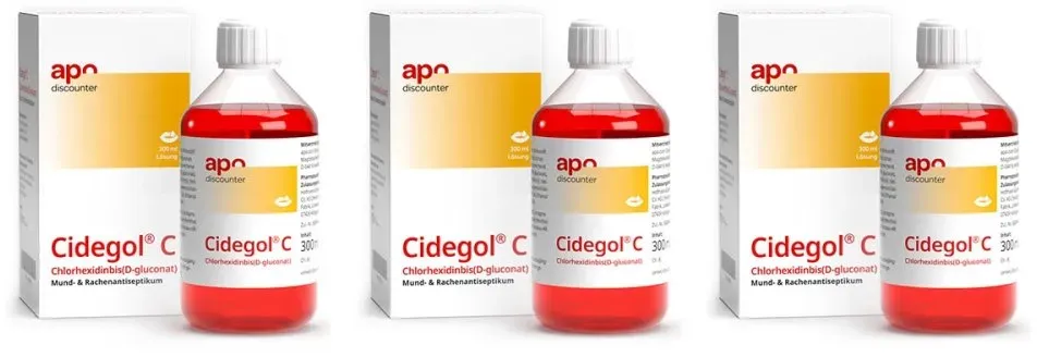 Chlorhexidin Cidegol C Mundspüllösung von apodiscounter