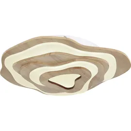 GLOBO Jacks 1 LED Deckenleuchte 50x10x58 cm braun