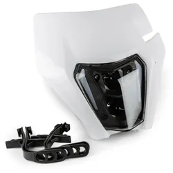 LED Lichtmaske Typ KTM EXC V2 Weiß mit LED Strip