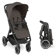 ABC-Design Buggy & Sportwagen Avus Air mit Lufträdern - Einhand-Faltung und höhenverstellbarem Schieber (bis 25 kg belastbar) - Cloud