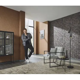 Fashion for walls Vliestapete Shine 0,53 x 10,00 m grau 10373-47