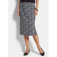 GOLDNER Schlupfrock Damen Floral Schwarz 19