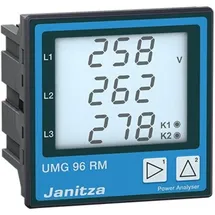 JANITZA Electronic Universalmessgerät 90-277VAC, 90-250VDC UMG 96RM-M #5222069