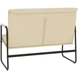 vidaXL Sitzbank Creme 100 x 64 x 80 cm