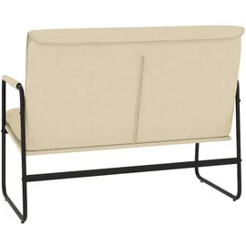 vidaXL Sitzbank Creme 100 x 64 x 80 cm