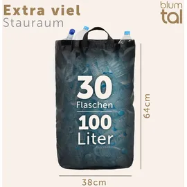 Blumtal Müllsackständer 100 l Schwarz