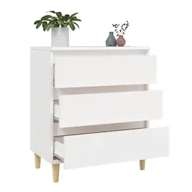 vidaXL Sideboard Weiß 60x35x70 cm Holzwerkstoff