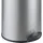 Wesco Gastro Tretabfallsammler 127 silber 22 Liter Volumen, Kunststoff-Fußtritt