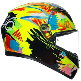 AGV K3 Rossi Winter Test 2019 E2206 Mplk Integralhelm - Multicolour - M