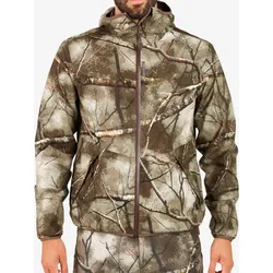 Jagd-Regenjacke Treemetic 500 geräuscharm Camouflage M