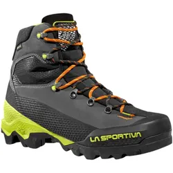 La Sportiva Wanderschuhe Aequilibrium LT GTX (Exkursions-Bergwandern, Nubukleder, wasserdicht) carbongrau/lime Herren