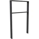 Schake Ahnlehnbügel Querholm 1.200 mm x 750 mm Eisengrau
