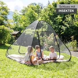 WINDHAGER Pop-up Moskitonetz 140 x 200 cm Anthrazit