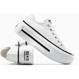 Converse Chuck Taylor All Star Lift Double Damen Weiß/Schwarz 39