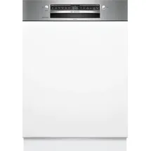 Bosch Serie 6 SMI6YBS00D Einbau-Geschirrspüler (teilintegrierbar, 598 mm breit, Edelstahl)