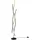 Trio Blaze 1-flammig 20,5 cm x 20,5 cm Schwarz/Messing