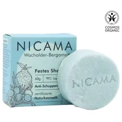 NICAMA Festes Shampoo Wacholder-Bergamotte 60g 60 g