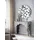 SalesFever Designer Konsole Konsolentisch 111x35,5x92 cm silber