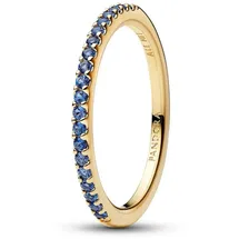 Pandora Damenring Funkelndes Blau Halber Ewigkeits-Ring, 50/15,9
