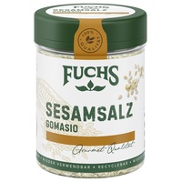 Fuchs Gewürze - Sesamsalz Gomasio - Allrounder-Gewürz für Gemüsegerichte, Sushi , ideal auch als Topping für Salate - natürliche Zutaten - 55 g in wiederverwendbarer, recyclebarer Dose