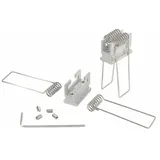 Deko-Light Deko Light 987040 #####Nutstein mit Spannfedern Set 2 Stk., Silber
